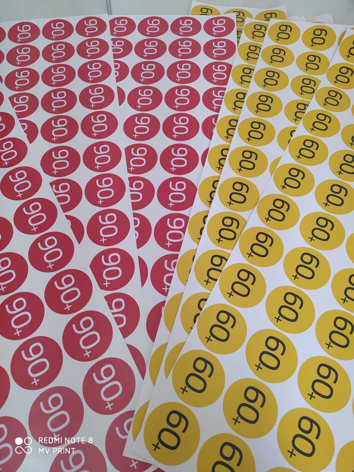 Etiquetas 3 - Projeto de etiquetas realizado pela MV Print em Belo Horizonte