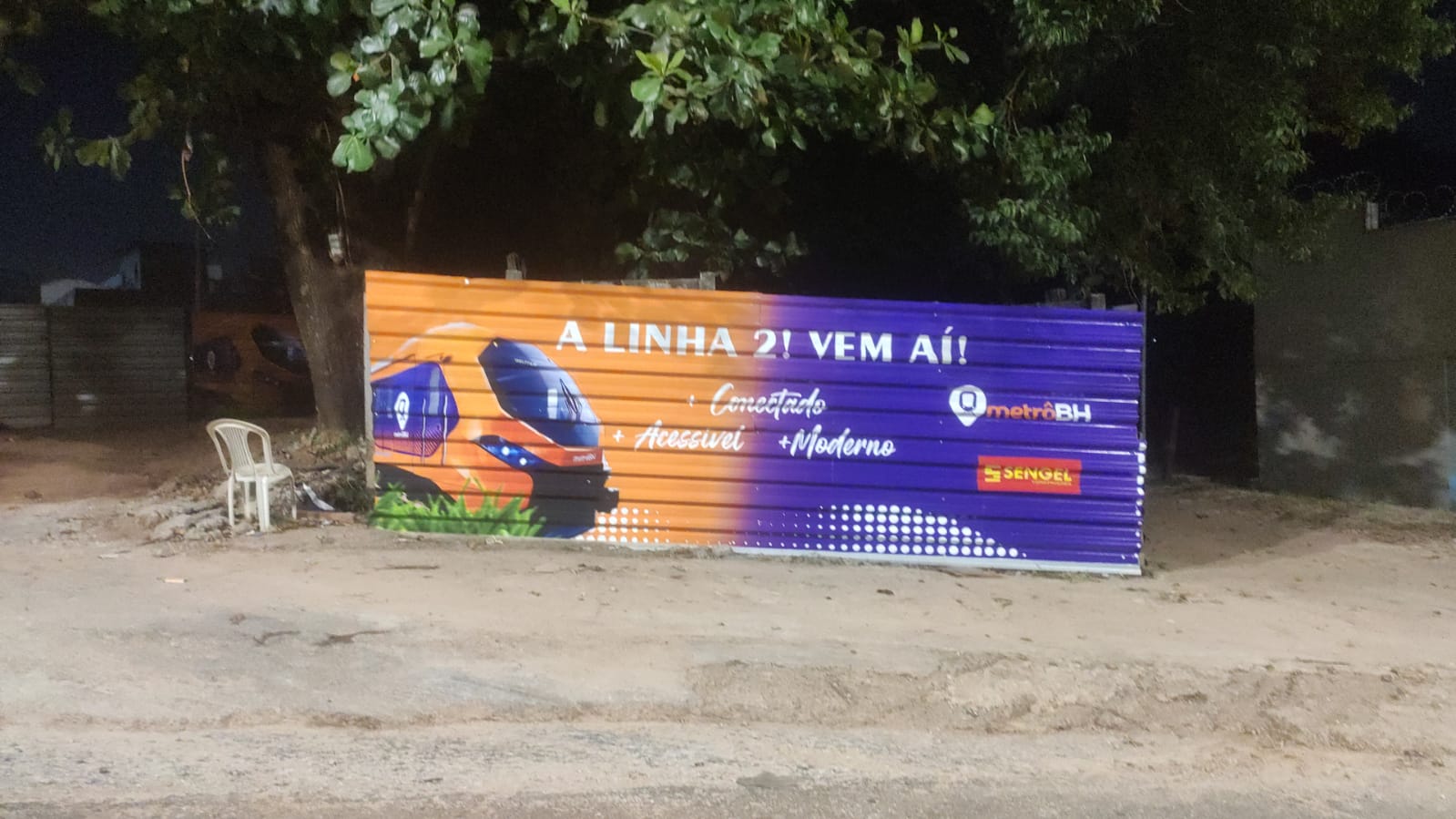 Tapumes 5 - Projeto de tapumes realizado pela MV Print em Belo Horizonte