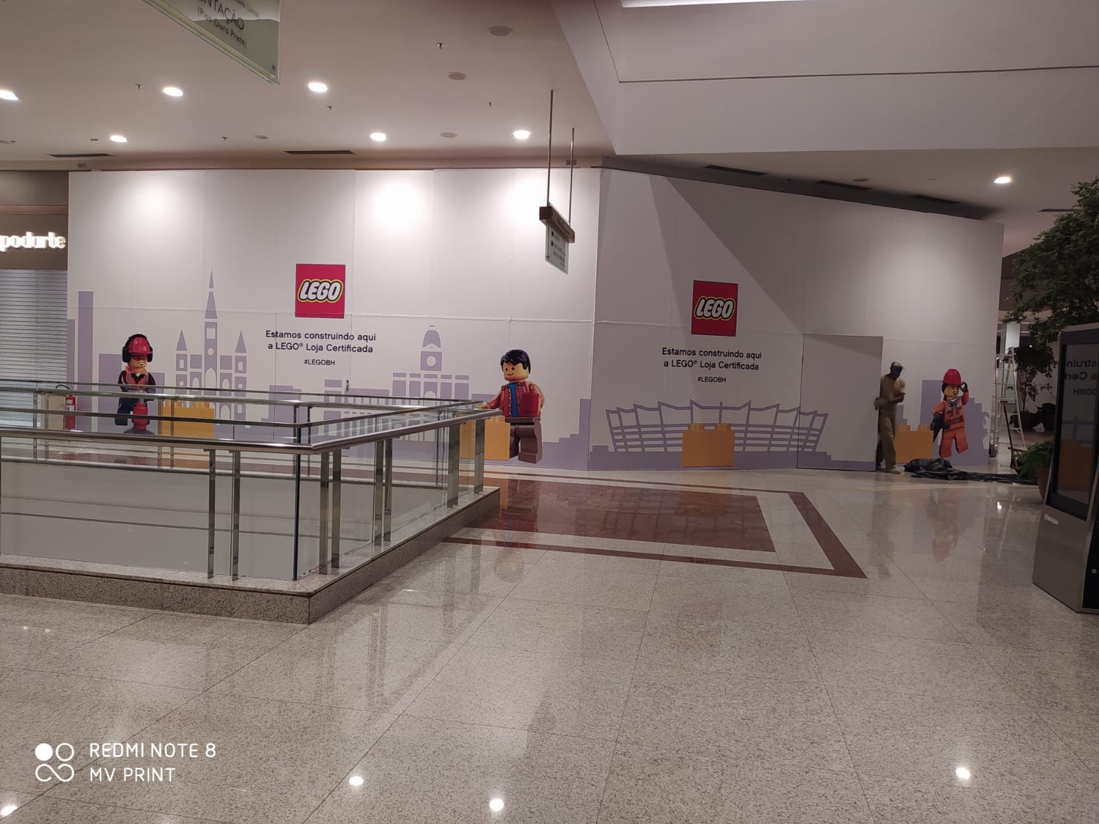 Tapumes 7 - Projeto de tapumes realizado pela MV Print em Belo Horizonte