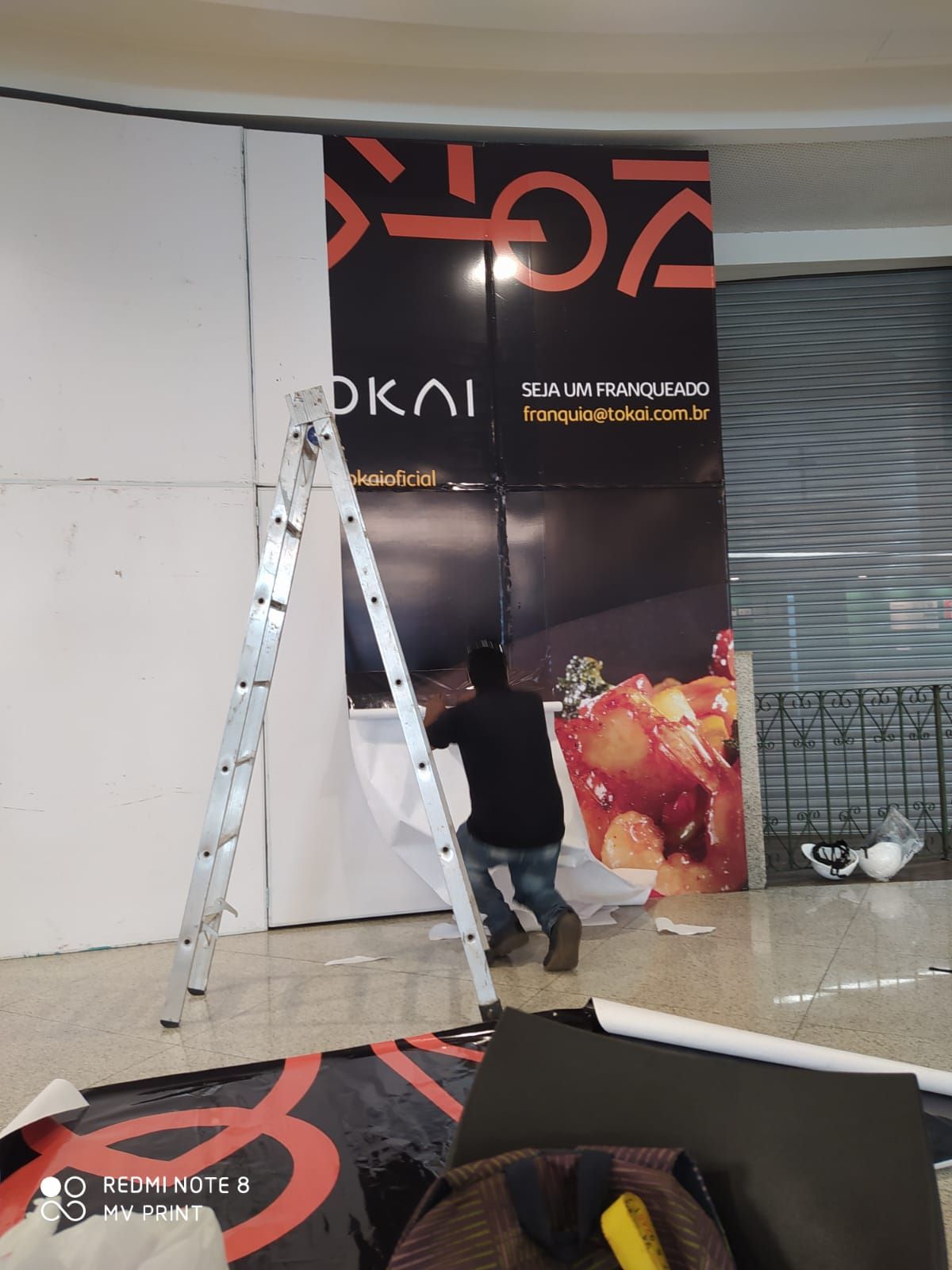 Tapumes 9 - Projeto de tapumes realizado pela MV Print em Belo Horizonte