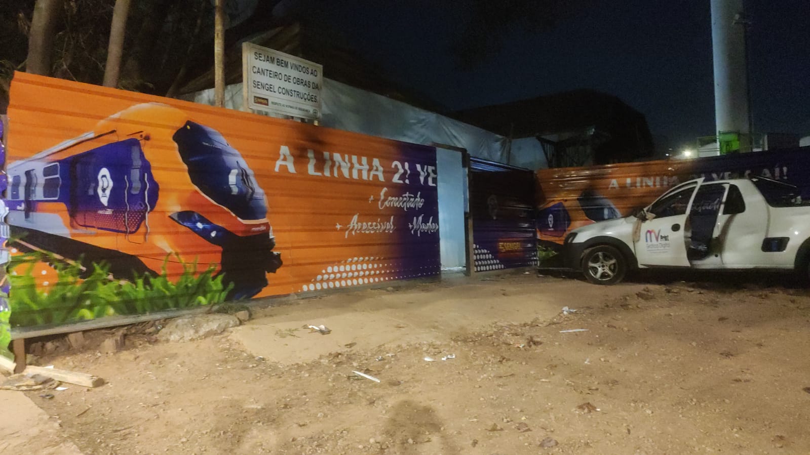 Tapumes 10 - Projeto de tapumes realizado pela MV Print em Belo Horizonte